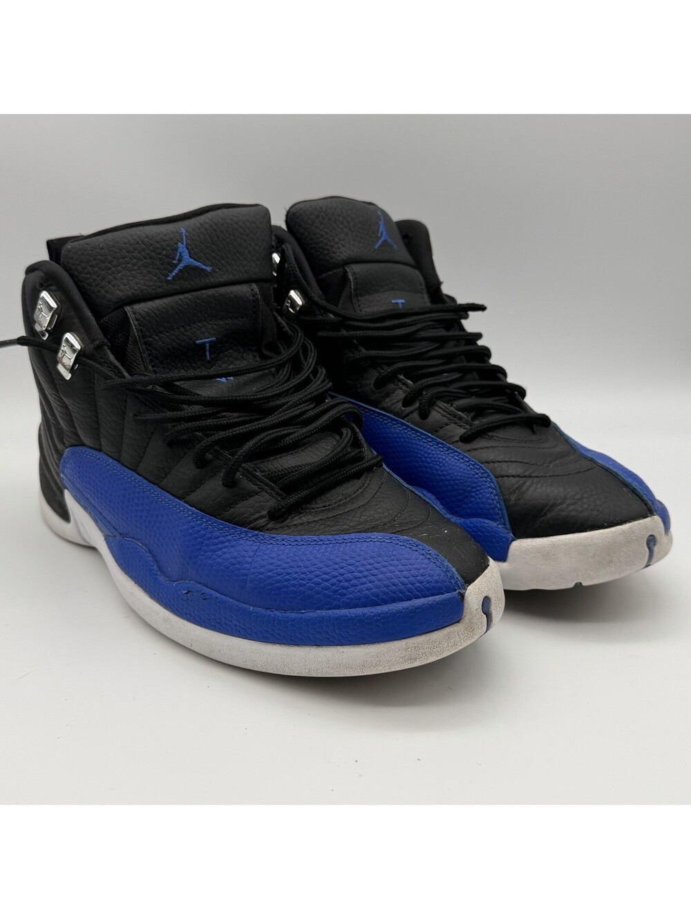 Nike Air Jordan 12 Retro Hyper Royal Women’s Size 12 Black Blue AO6068-004